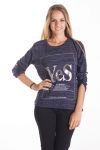 T-SHIRT JA 4092 NAVY BLAUW