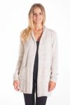 GILET MOHAIR 2 POCHES 4105 BEIGE