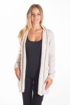 GILET MOHAIR 2 POCHES 4105 BEIGE