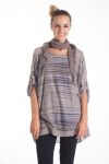 T-SHIRT 2 PEZZI 4113 TAUPE