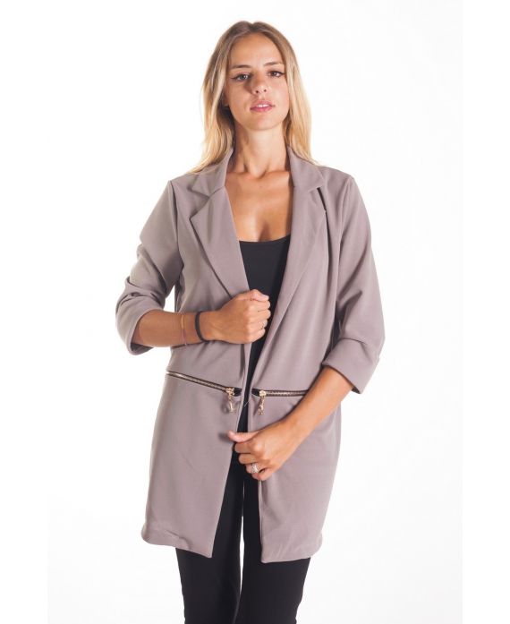 JACKE ZIPPEE 4112 TAUPE