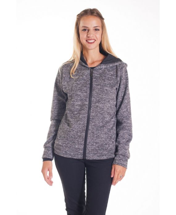 VESTE ZIPPEE 4148 GREY