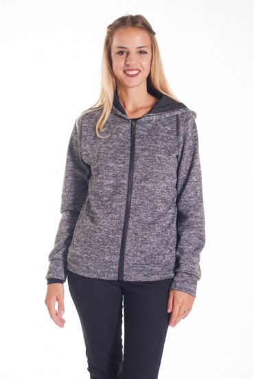 VESTE ZIPPEE 4148 GREY