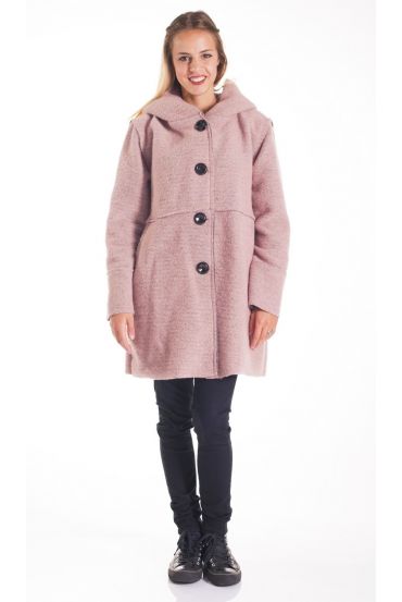 CAPPOTTO PULSANTI 4157 ROSA