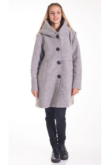 CAPPOTTO PULSANTI 4157 GRIGIO