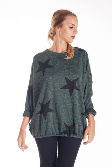 PULL PRINTS ETOILE 4145 MILITARY GREEN