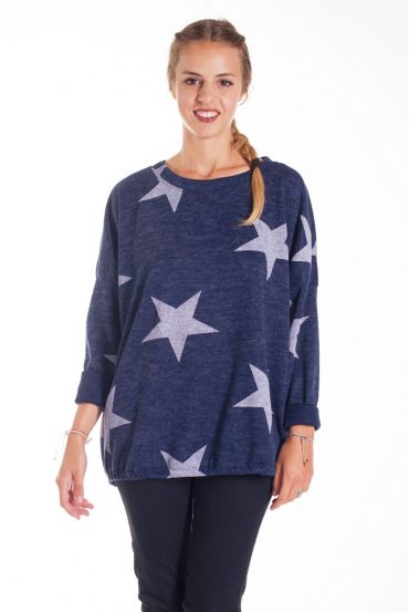 PULL PRINTS ETOILE 4145 NAVY BLUE