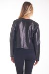 JACKE KUNSTLEDER 4134 SCHWARZ