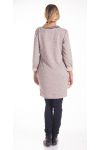 PULL TUNIQUE NY 2 POCHES 4132 BEIGE