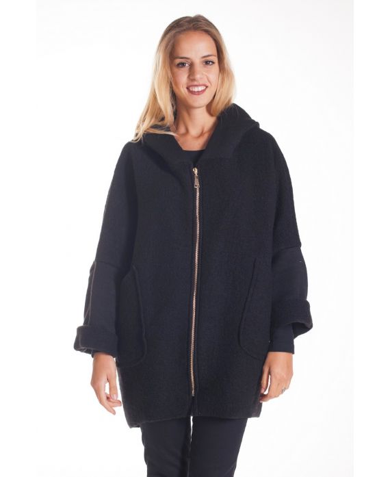 CAPPOTTO CERNIERE 4150 NERO