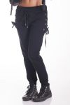 PANTALON LACETS 4154 NOIR