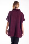 PULL DOUX 4128 BORDEAUX