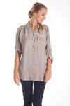 BOLSILLOS DE LA CAMISA CLOUTEES 4138 TAUPE