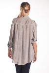 BOLSILLOS DE LA CAMISA CLOUTEES 4138 TAUPE