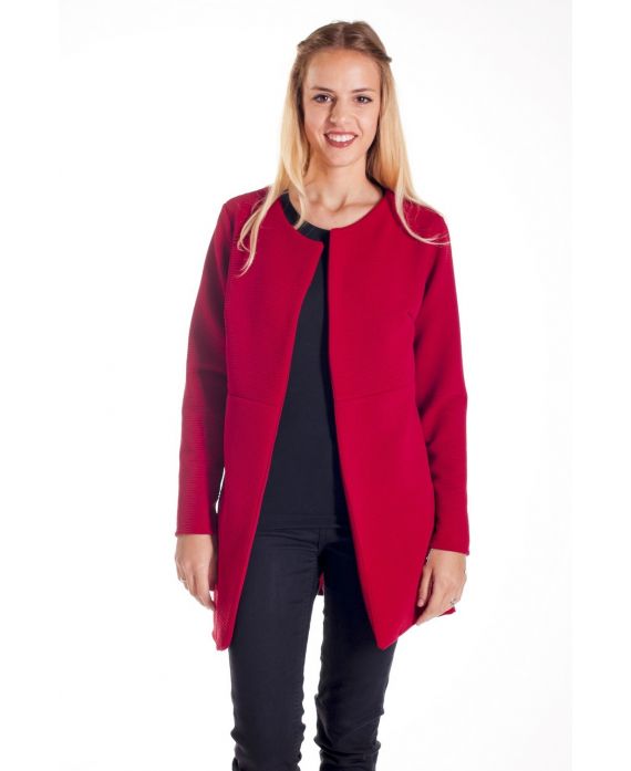 VESTE 4142 BORDEAUX