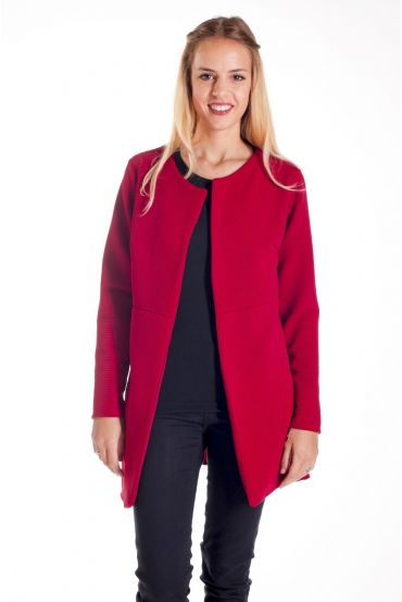 VESTE 4142 BORDEAUX