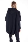 CAPPOTTO PULSANTI 4149 NERO