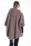 CAPPOTTO PULSANTI 4149 TAUPE