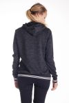 SWEAT A CAPUCHE ETOILE CLOUTEE 4125 NOIR