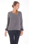 PULLOVER TUNIKA CLOAKING 4135 GRAU