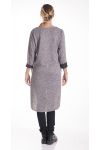 PULL TUNIQUE PLUMES 4141 GRIS