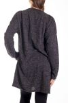 GRANDE TAILLE PULL CLOUTE JOY 4194 NOIR