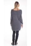 PULL ROBE MAILLE 4200 GRIS