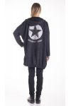 JACKET/VEST BACK STAR 4211 BLACK