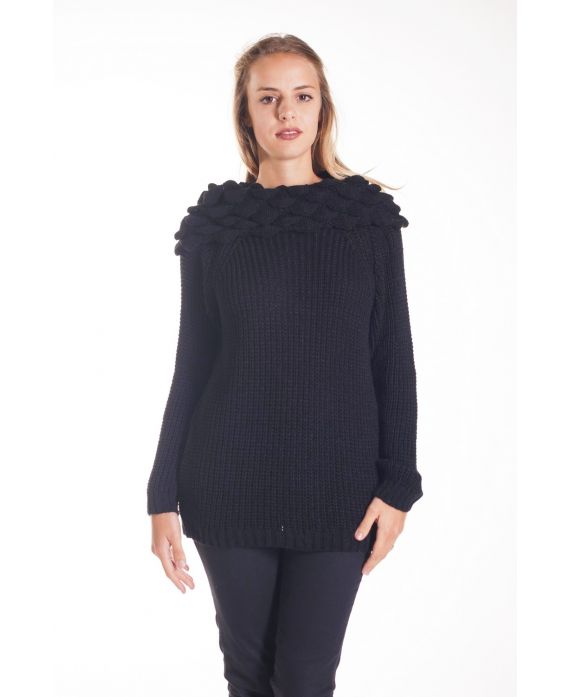 NECK SWEATER BALL 4205 BLACK