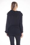 NECK SWEATER BALL 4205 BLACK