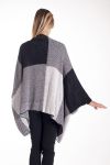 GIUBBOTTO PONCHO 4209 BIANCO