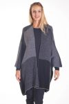 VEST PONCHO 4209 GREY