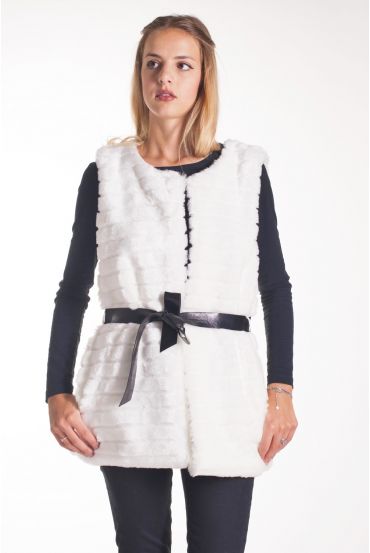 GIACCA CAPPOTTO SINTETICO 4210 BIANCO