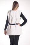 GIACCA CAPPOTTO SINTETICO 4210 BIANCO