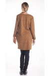 SWEATER TUNIC BEADS MUSTARD 4203 MUSTARD