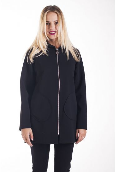 VESTE A CAPUCHE 4216 NOIR