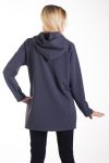 JACKE HAT KAPUZE 4216 GRAU