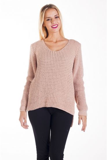 PULLOVER MOHAIR 4217 ROSE