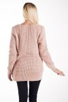 EEN TRUI VAN MOHAIR 4217 ROSE