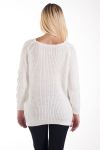 JERSEY DE MOHAIR GIRO 4221 BLANCO