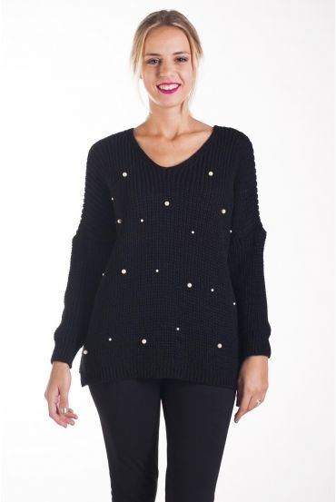 PULLOVER BEADS 4222 BLACK