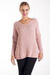 PULLOVER KRALEN 4222 ROSE