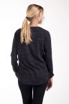 PULLOVER DRUCKT 4240 SCHWARZ