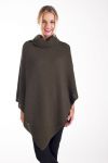 CAPE PONCHO BREIEN 4236 GROEN