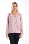 BLUSE FALTIG 4239 ROSA