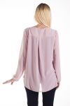 BLUSE FALTIG 4239 ROSA