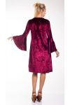 ROBE VELOUR 4235 ROUGE