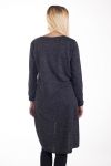 PULL TUNIQUE PLUMES 4224 NOIR