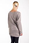 PULLOVER TUNIKA NIETEN 4243 BEIGE