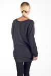 MAGLIONE TUNICA RIVETTI 4243 NERO